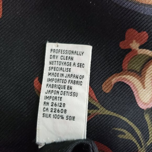 Talbots Silk Scarf - Picture 6 of 7